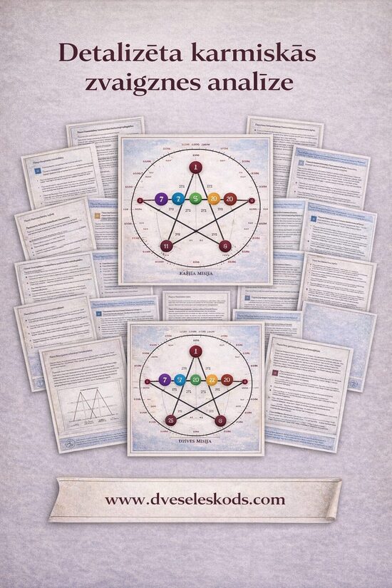 Расчет кармической звезды